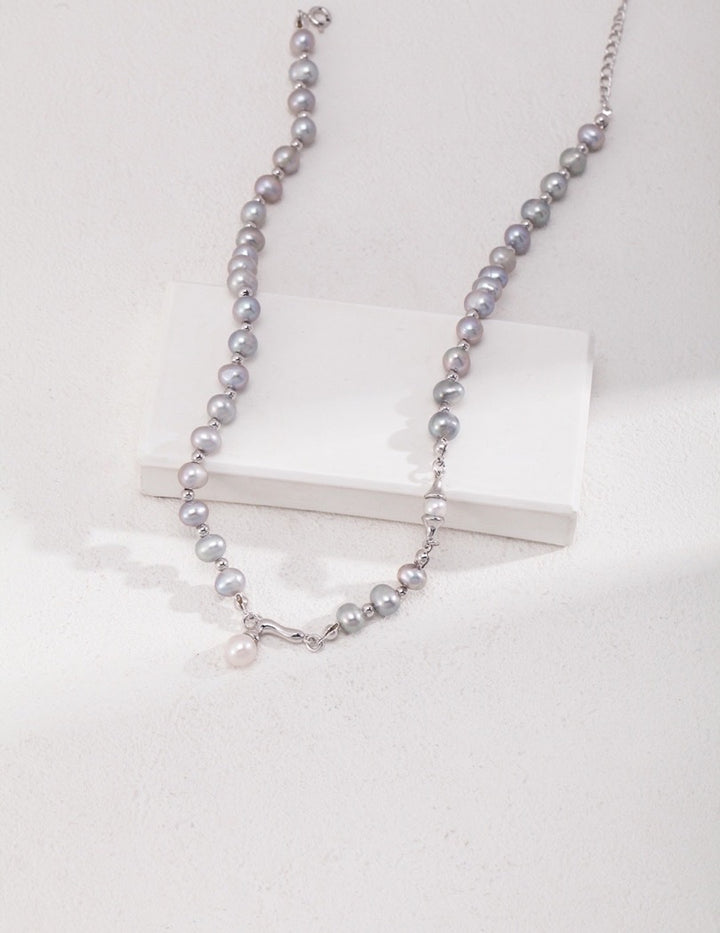  Gray Pearl Necklace