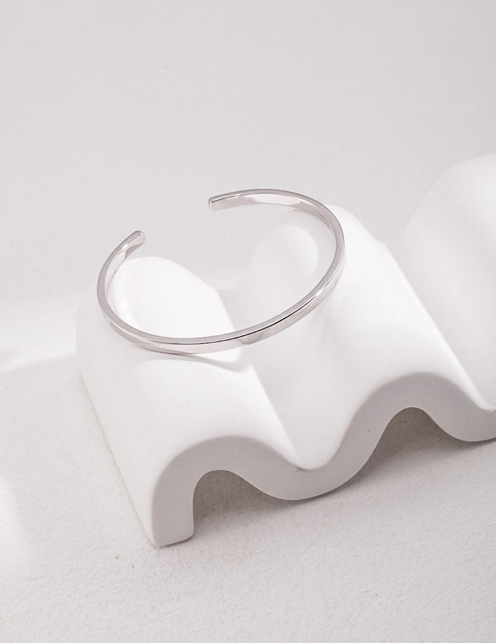  Silver Polished Bangle